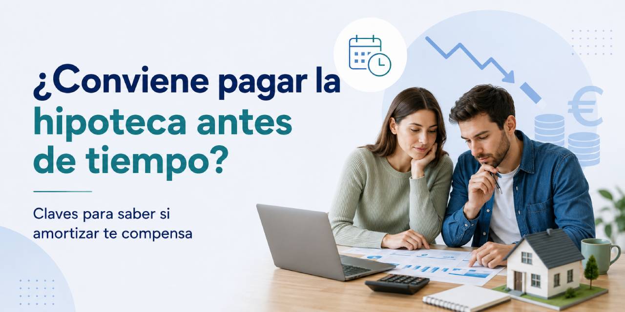 Conviene pagar la hipoteca antes de tiempo: claves para tomar la mejor decisión